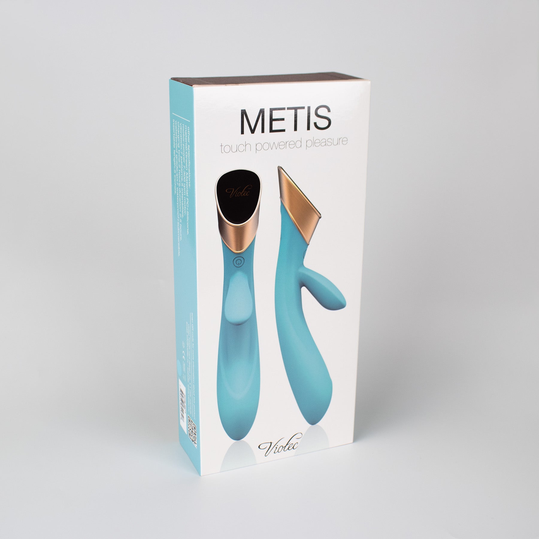 Viotec Metis Rabbit Vibe – Dual Stimulation Vibrator – Blue