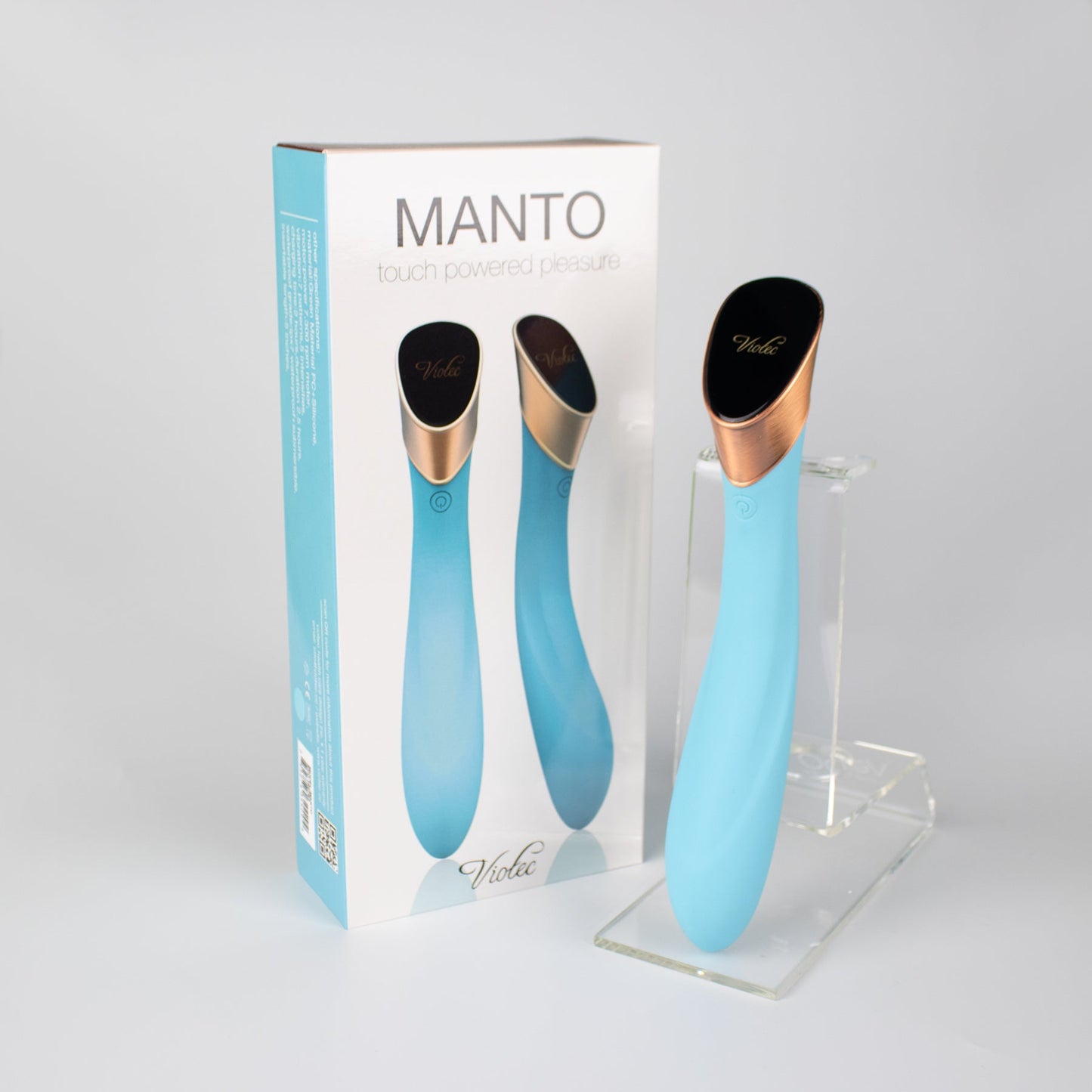 Viotec Manto Touch Panel G-Spot Vibrator – Blue – Rechargeable