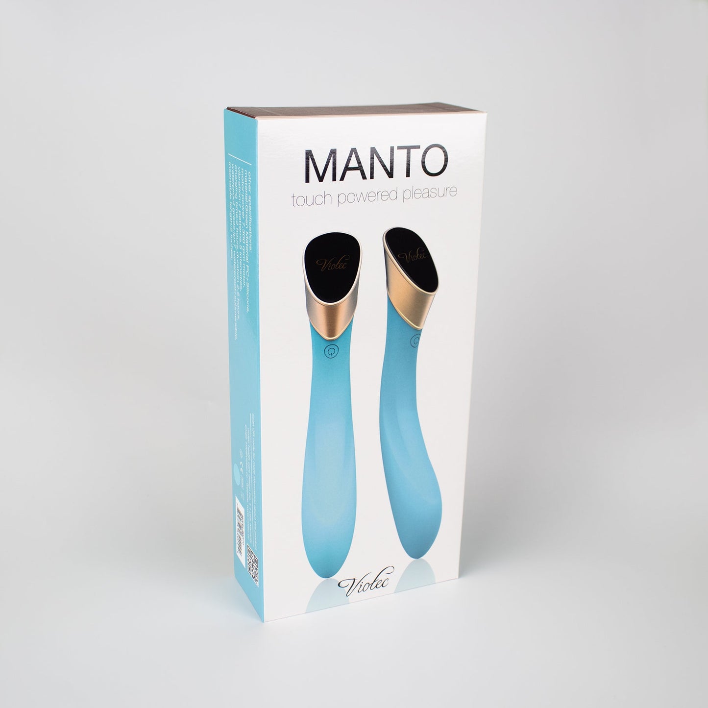 Viotec Manto Touch Panel G-Spot Vibrator – Blue – Rechargeable