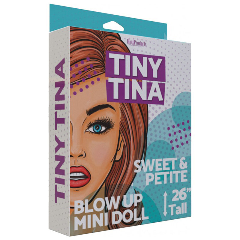 Hott Products Tiny Tina Petite Size Blow Up Doll 26" - Vanilla/Ivory/Beige