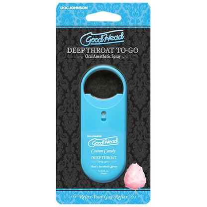 Goodhead Deep Throat Spray - Cotton Candy Flavor - 0.30 Fl. Oz.