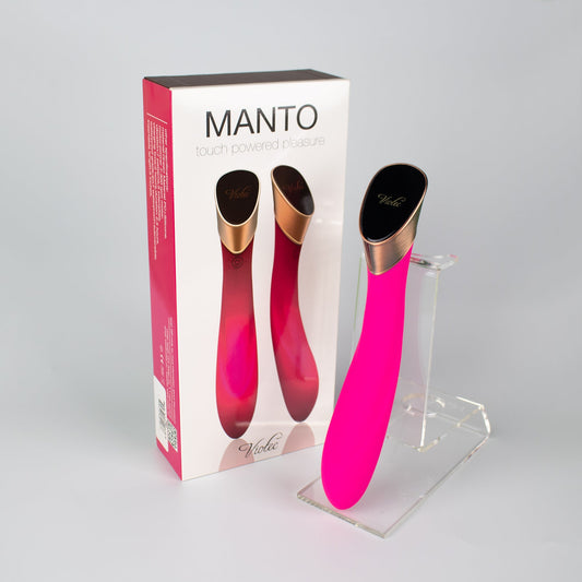 Viotec Manto Touch Panel G-Spot Vibrator – Fuchsia with Adjustable Intensity