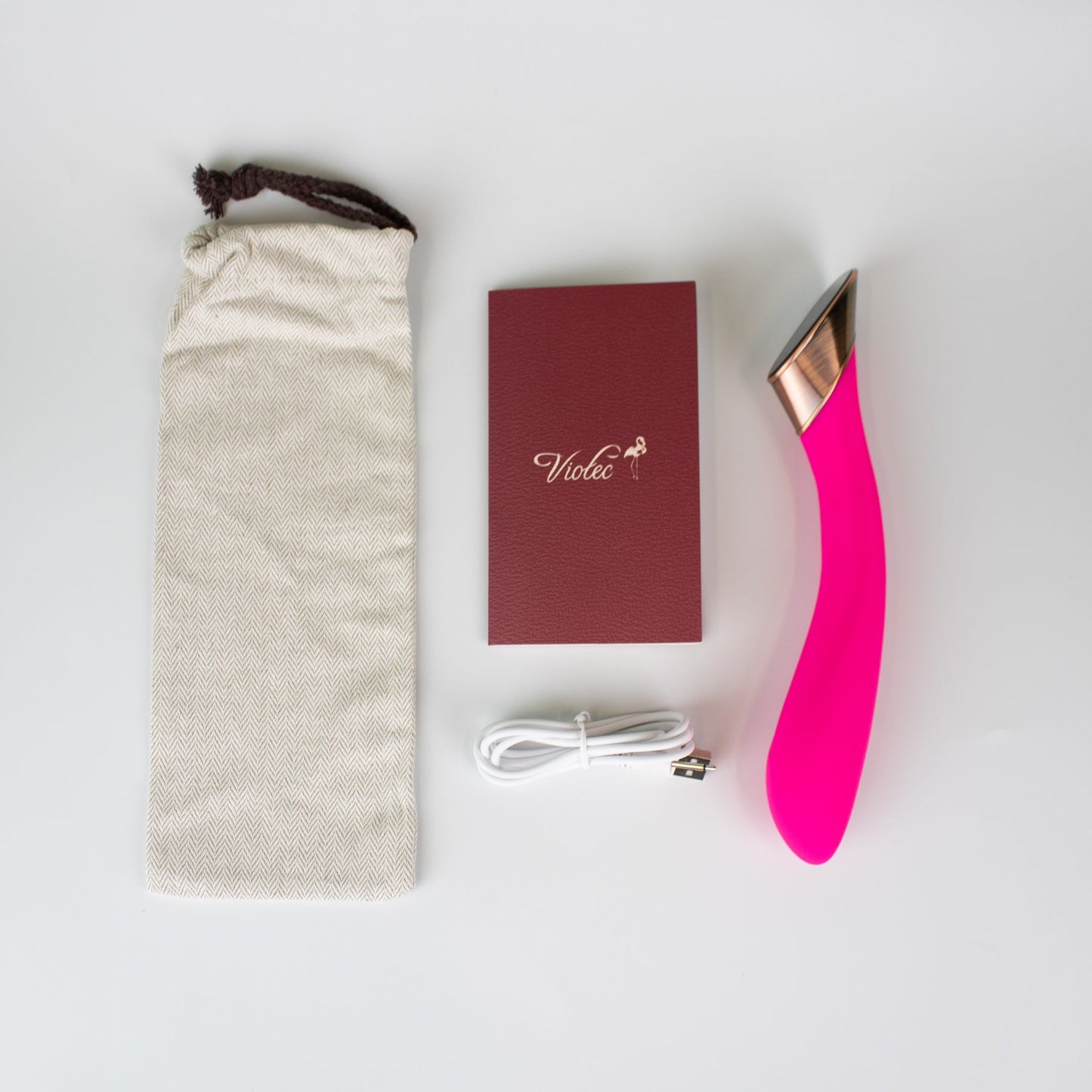 Viotec Manto Touch Panel G-Spot Vibrator – Fuchsia with Adjustable Intensity