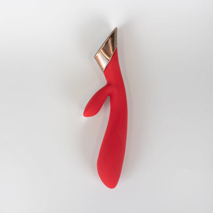 Viotec Metis Touch Panel Rabbit Vibrator with Dual Stimulation – Red