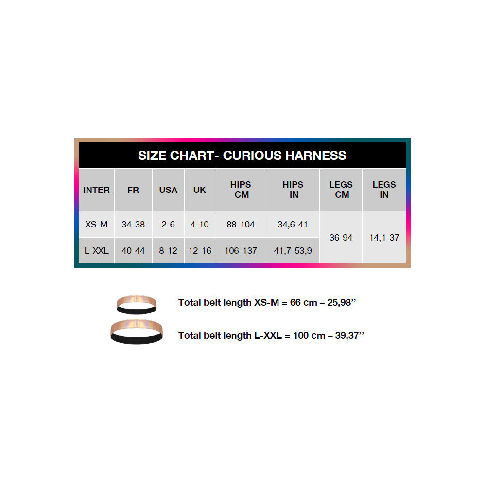Strap-On-Me Curious Leatherette Harness – Bronze – Adjustable Strap-On Compatible