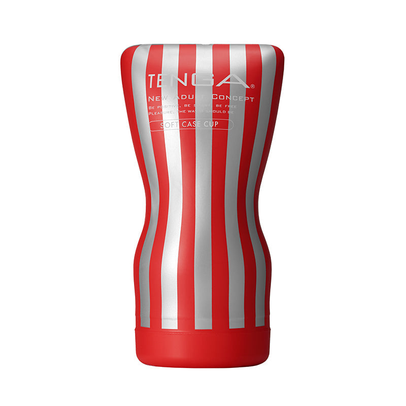 Tenga Soft Case Cup – Disposable Male Masturbator – Red