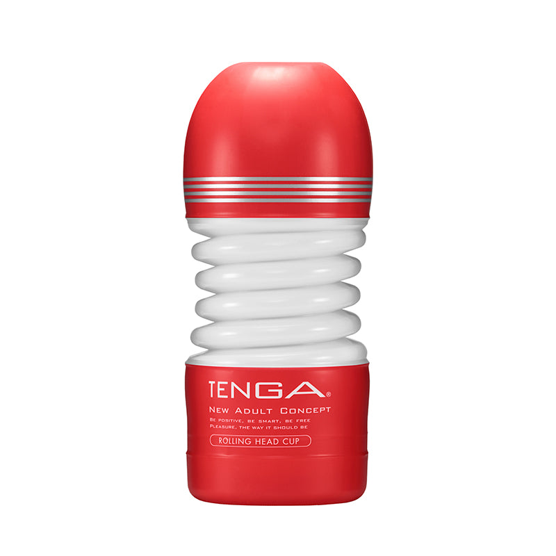 Tenga Rolling Head Cup – Disposable Male Masturbator – Red