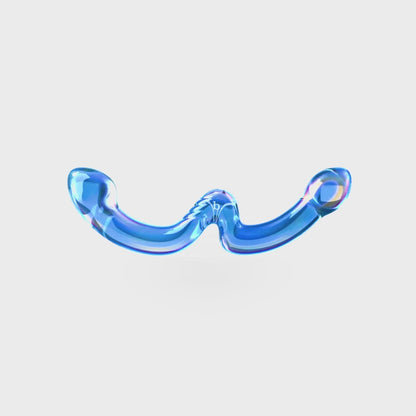 Biird x Wicul OhWii Double-Ended Glass Dildo for G-Spot and P-Spot Exploration - Multi-Color
