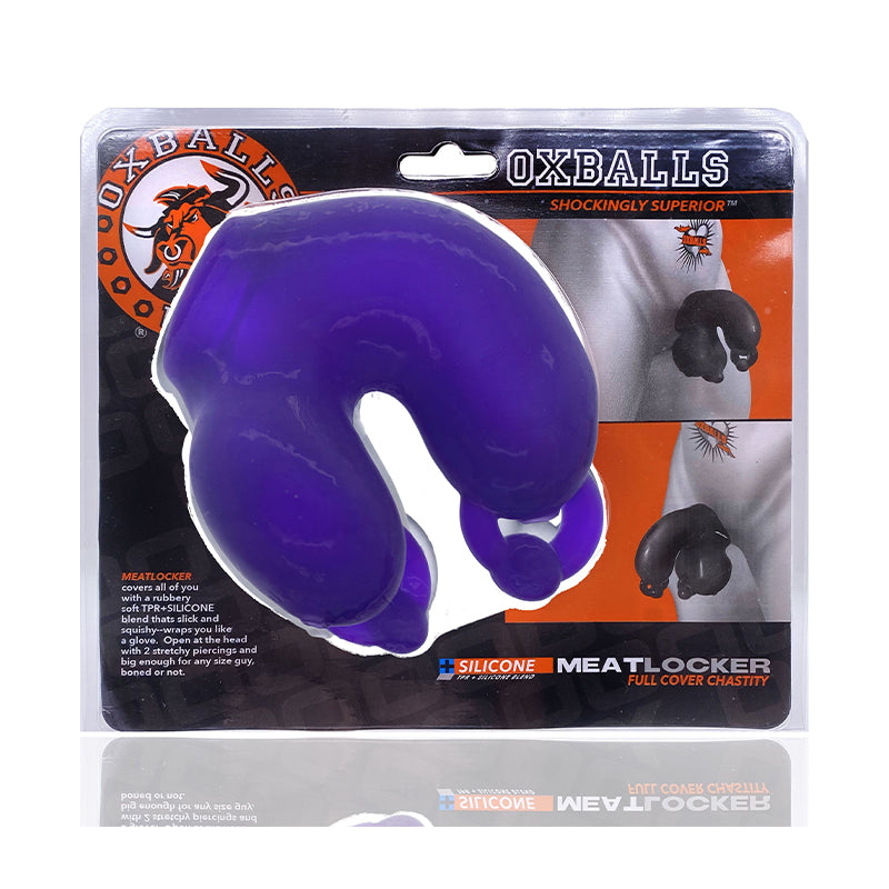 Oxballs Meatlocker Chastity Device – Purple