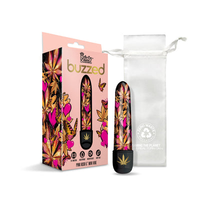 Prints Charming Buzzed 5" Mini Vibe - Multi-Color Vibrator with 10 Functions