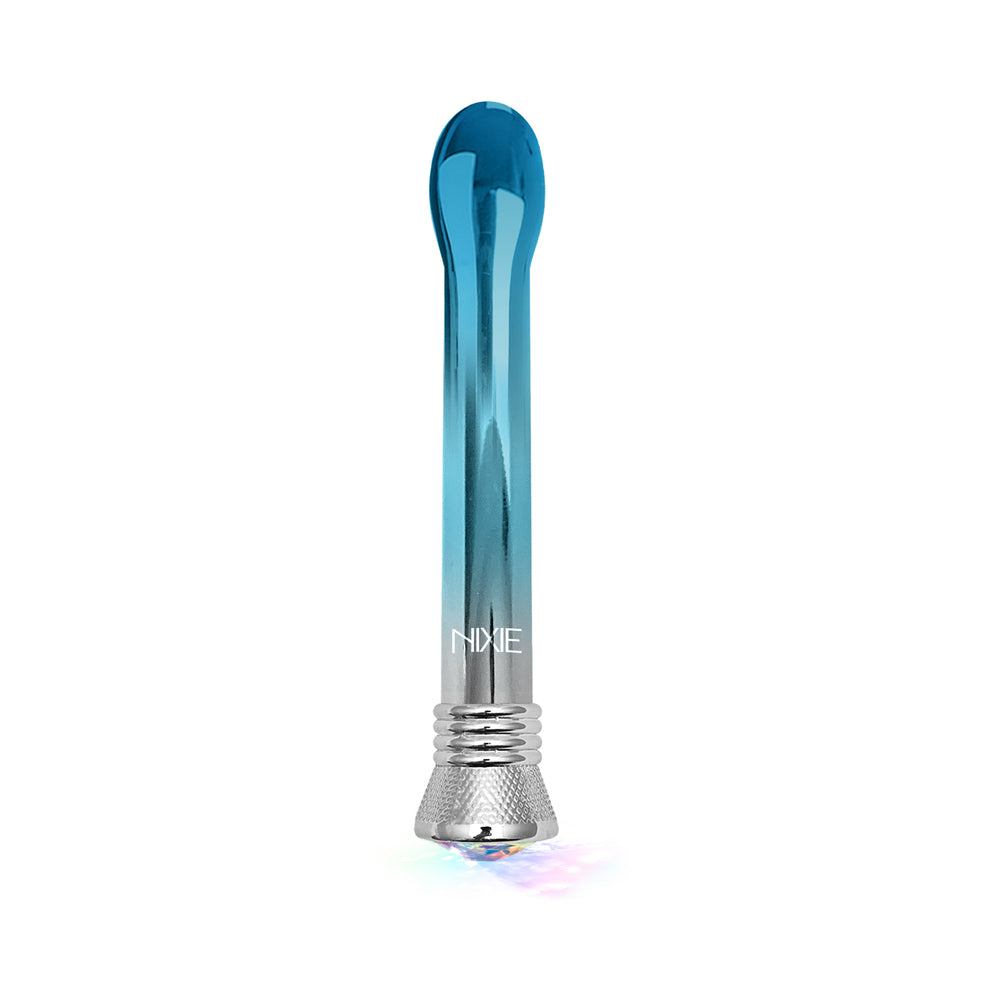 Nixie Waterproof 10-Function Bulb Vibe – Blue Ombre Glow