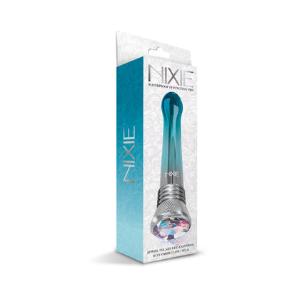 Nixie Waterproof 10-Function Bulb Vibe – Blue Ombre Glow