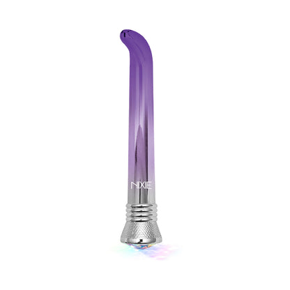 Nixie Waterproof G-Spot Vibrator - Purple Ombre Glow