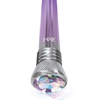 Nixie Waterproof G-Spot Vibrator - Purple Ombre Glow