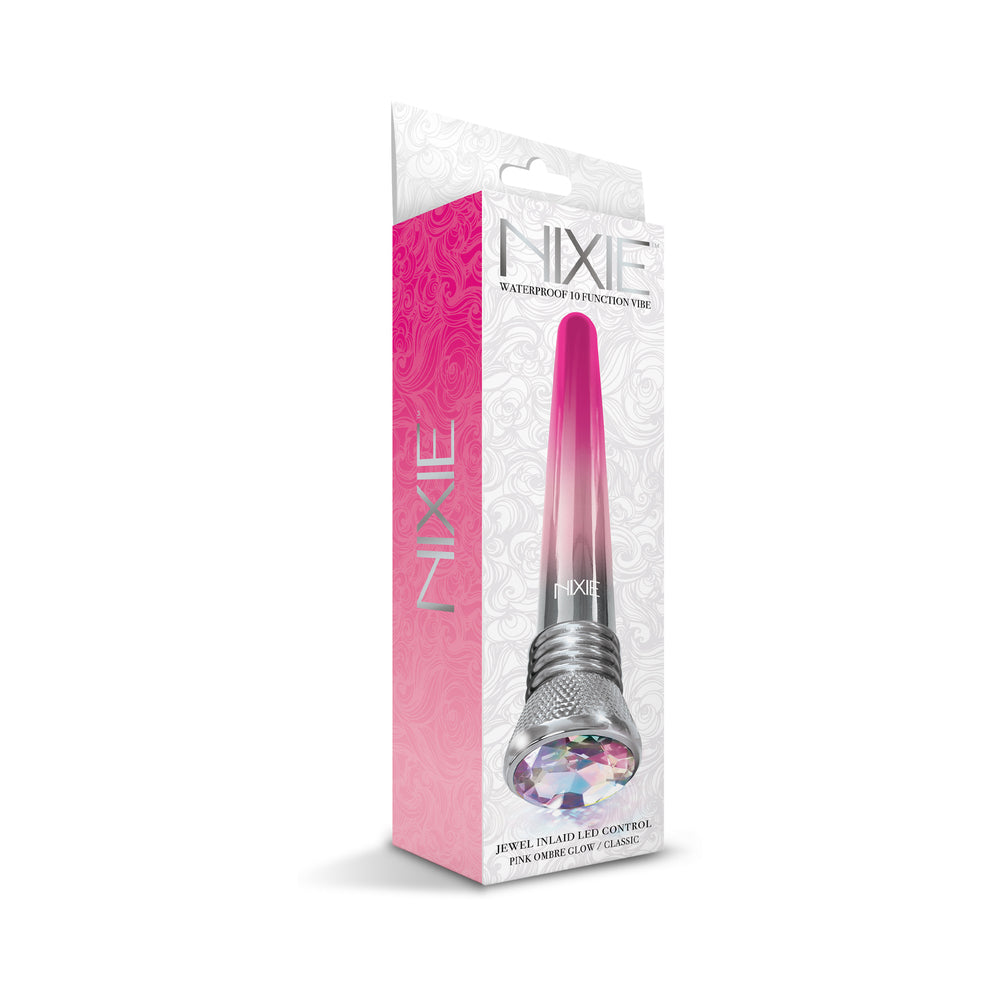 Nixie 10-Function Waterproof Classic Vibe – Pink Ombre Glow