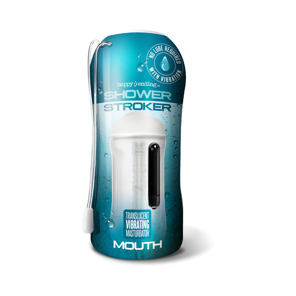 Happy Ending Vibrating Shower Stroker – Assorted Colors