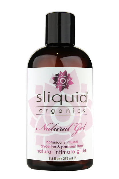 Sliquid Organics Natural Gel – Aloe-Based Lubricant – 8.5 Fl. Oz.