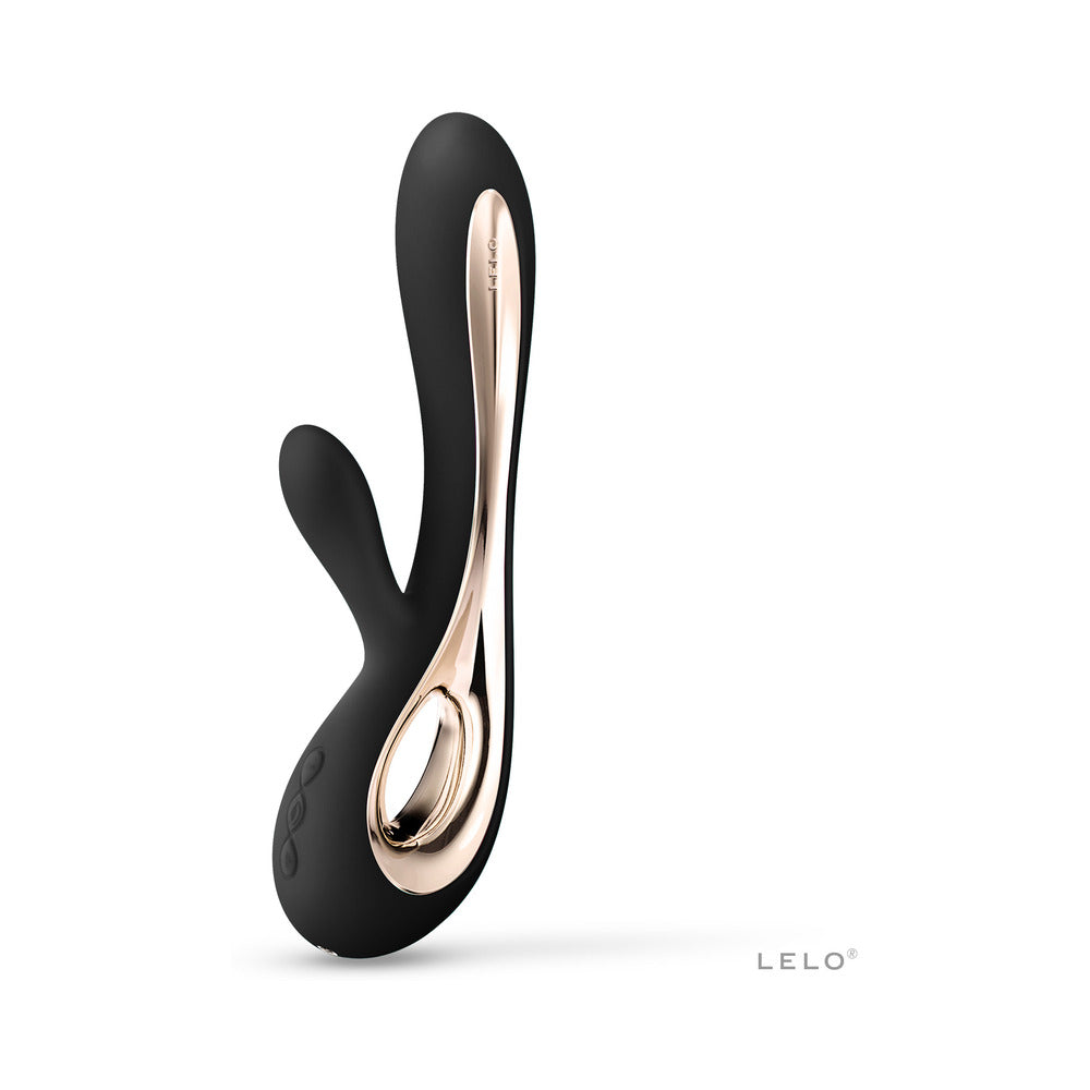 LELO Soraya 2 Rechargeable Rabbit Vibrator – Black
