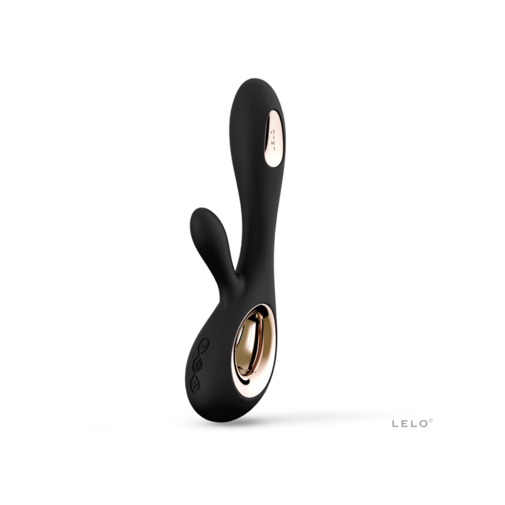 LELO SORAYA WAVE Rechargeable Rabbit Vibrator – Black