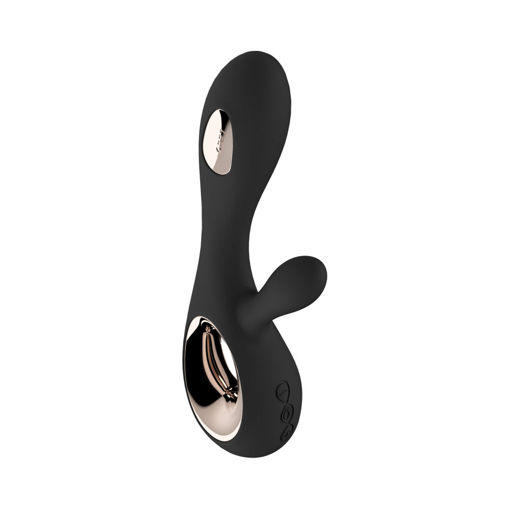 LELO SORAYA WAVE Rechargeable Rabbit Vibrator – Black