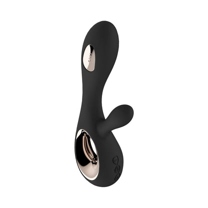 LELO SORAYA WAVE Rechargeable Rabbit Vibrator – Black