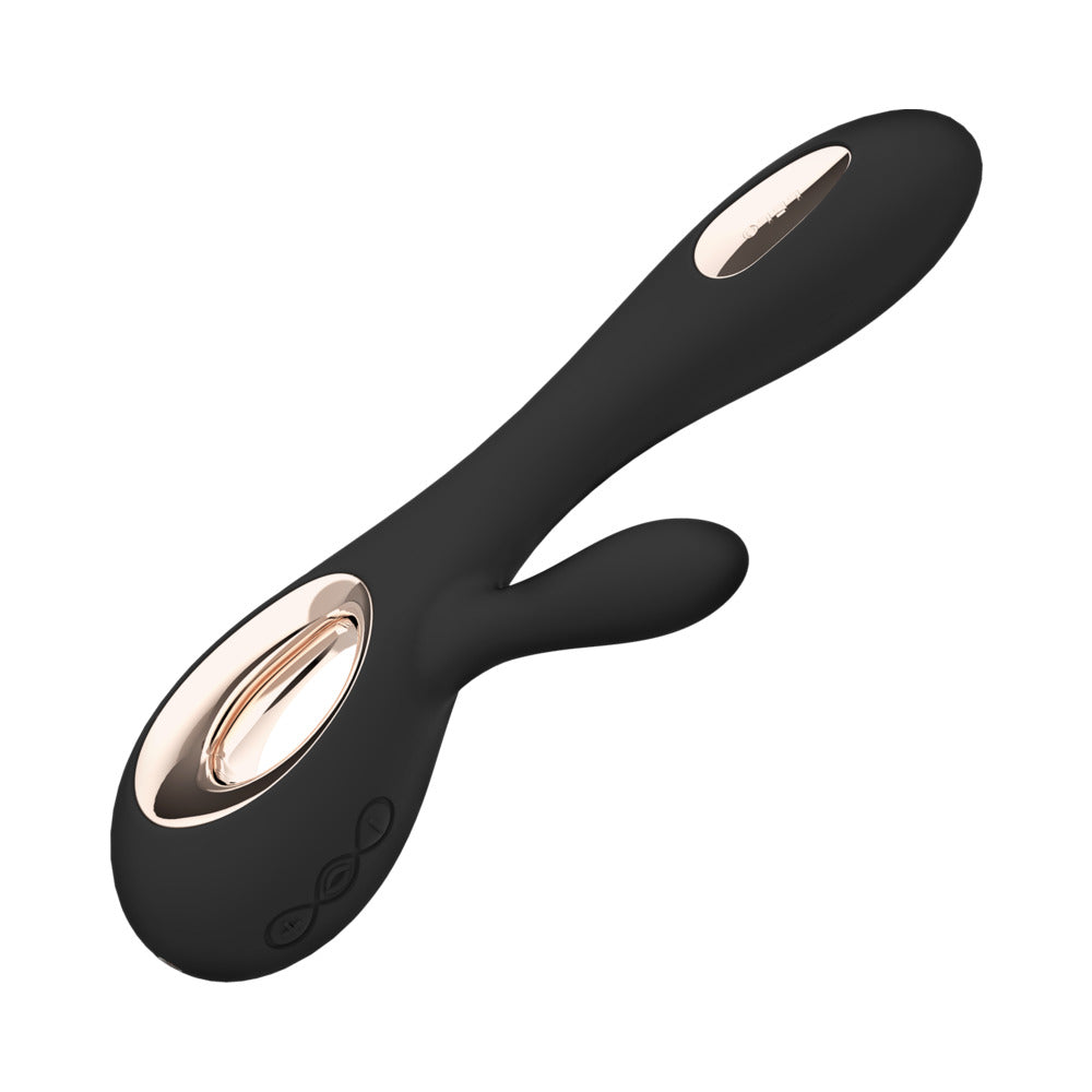 LELO SORAYA WAVE Rechargeable Rabbit Vibrator – Black