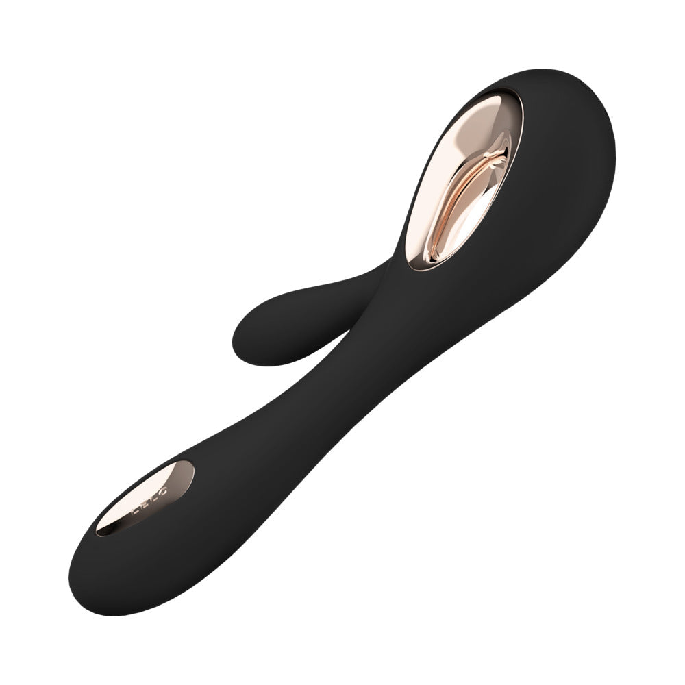 LELO SORAYA WAVE Rechargeable Rabbit Vibrator – Black