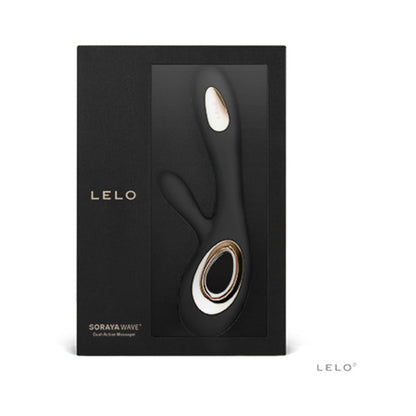 LELO SORAYA WAVE Rechargeable Rabbit Vibrator – Black