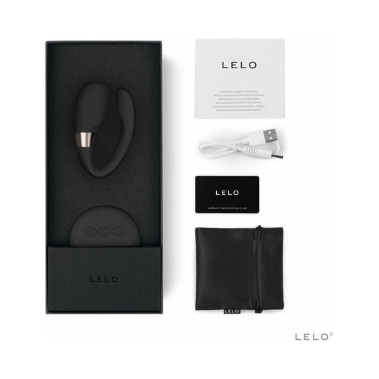 LELO TIANI 3 Rechargeable Dual Stimulation Couples Vibrator - Black