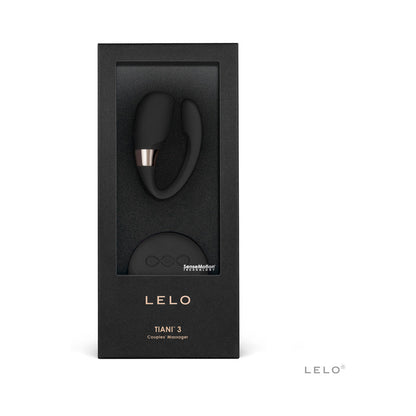 LELO TIANI 3 Rechargeable Dual Stimulation Couples Vibrator - Black