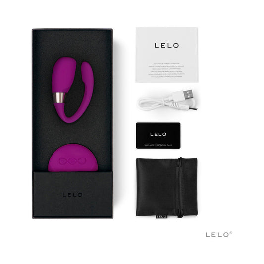 LELO TIANI 3 Rechargeable Dual Stimulation Couples Vibrator with Remote - Deep Rose