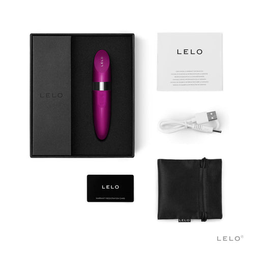 LELO MIA 2 Rechargeable Lipstick Vibrator – Deep Rose