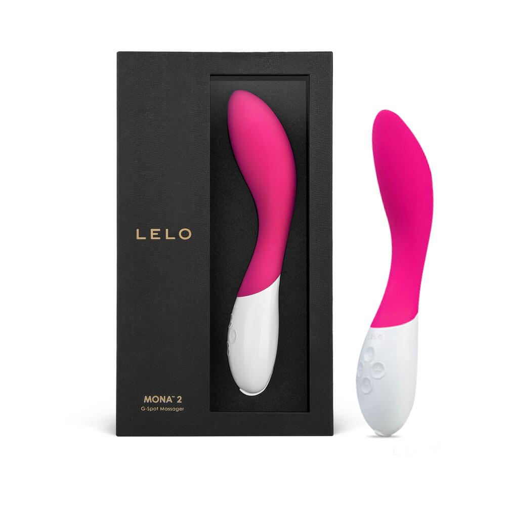 LELO MONA 2 Rechargeable G-Spot Vibrator with Intense Power – Cerise