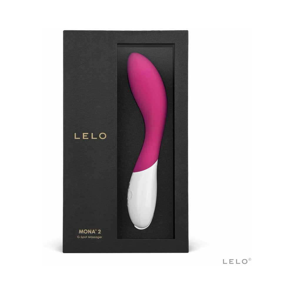 LELO MONA 2 Rechargeable G-Spot Vibrator with Intense Power – Cerise