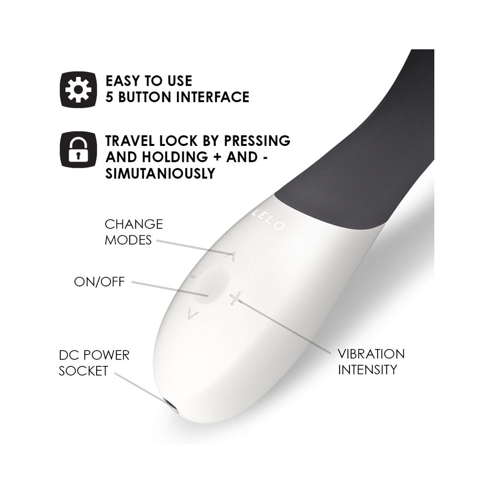 LELO MONA Wave Rechargeable G-Spot Vibrator – Black