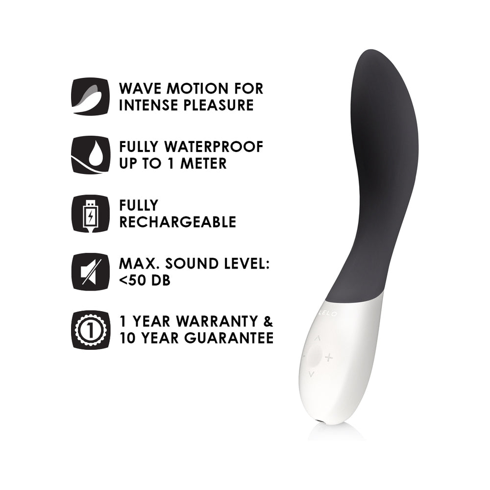 LELO MONA Wave Rechargeable G-Spot Vibrator – Black
