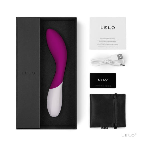 LELO MONA Wave Rechargeable G-Spot Vibrator – Deep Rose