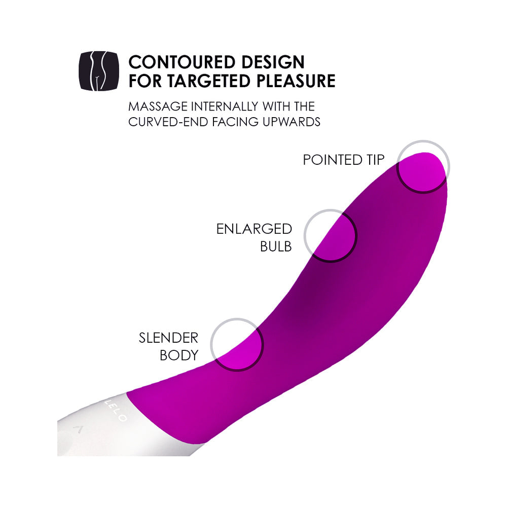 LELO MONA Wave Rechargeable G-Spot Vibrator – Deep Rose
