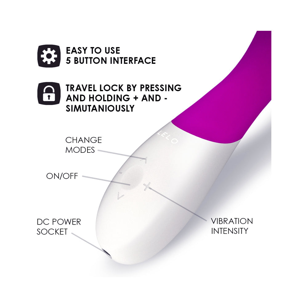LELO MONA Wave Rechargeable G-Spot Vibrator – Deep Rose