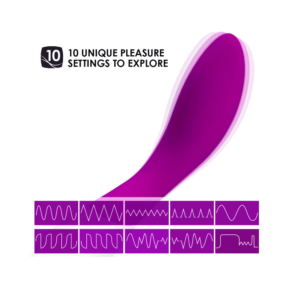 LELO MONA Wave Rechargeable G-Spot Vibrator – Deep Rose