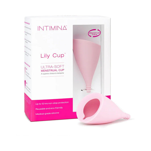INTIMINA Lily Cup Ultra-Soft Menstrual Cup Size A – Light Pink