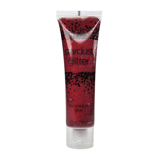 Kingman Industries Stardust Glitter – Red – 2 Fluid Ounces