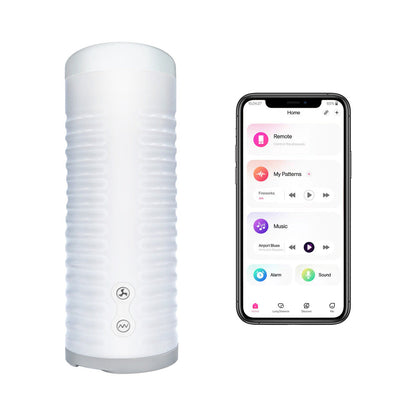 Lovense Max 2 Bluetooth App-Controlled Vibrating and Suction Masturbator – White