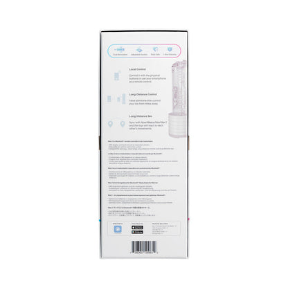 Lovense Max 2 Bluetooth App-Controlled Vibrating and Suction Masturbator – White