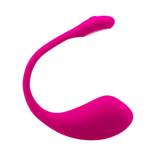 Lovense Lush 2 Bluetooth Remote-Controlled Egg Vibrator – Hot Pink