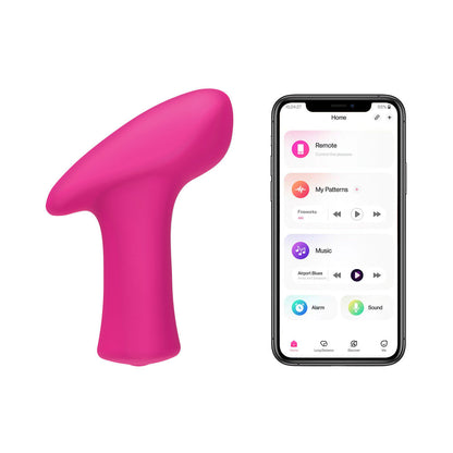 Lovense Ambi Bluetooth Programmable Bullet Vibrator - Hot Pink