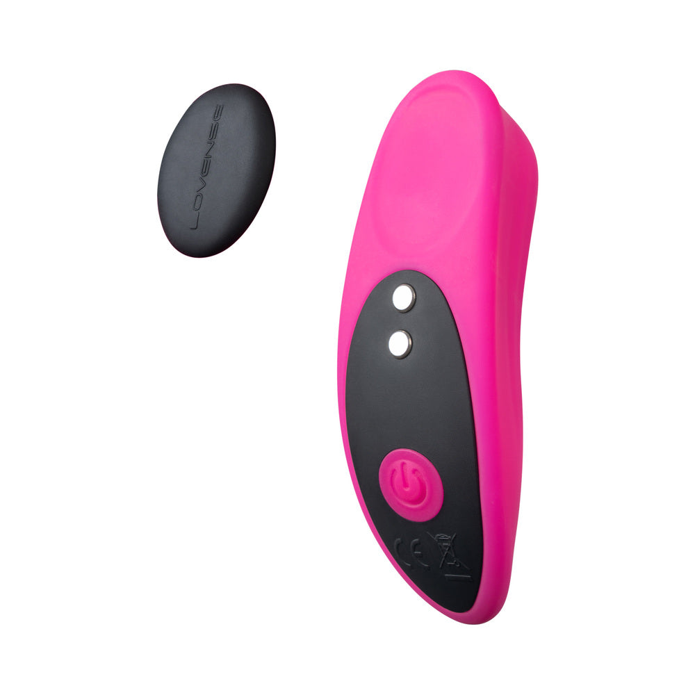 Lovense Ferri Bluetooth Remote-Controlled Panty Vibrator – Hot Pink