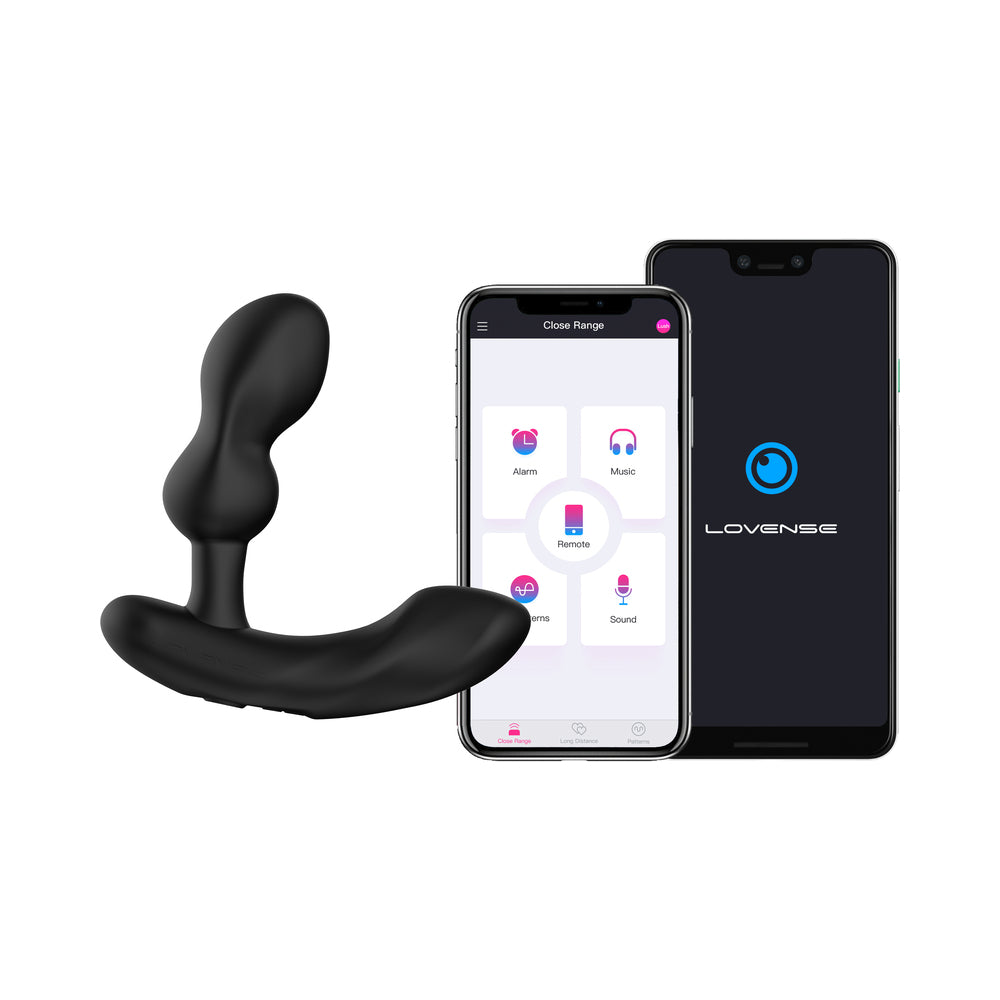 Lovense Edge 2 Adjustable Prostate Massager with Bluetooth Control - Black