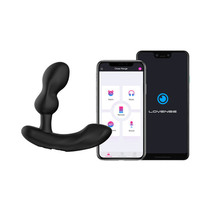 Lovense Edge 2 Adjustable Prostate Massager with Bluetooth Control - Black