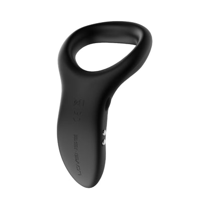 Lovense Diamo Bluetooth Remote-Controlled Vibrating Cockring – Black